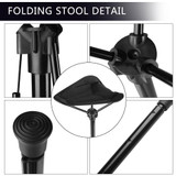 Outdoor Folding Stool Portable Queuing Seat Fishing Mazza Telescopic Folding Stool