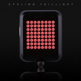Intelligent Steering Brake Tail Light USB Rechargeable Bicycle Light Cycling Warning Safety Light