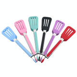 2 PCS Kitchen Food Tongs Hotel Steak Tongs Insulated Long-Handled Bread Tongs Barbecue Clip Barbecue Clip(Red)