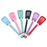 2 PCS Kitchen Food Tongs Hotel Steak Tongs Insulated Long-Handled Bread Tongs Barbecue Clip Barbecue Clip(Purple)