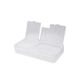 2 PCS Double-Layer Clamshell Mobile Phone Repair Parts Turnover Box Mobile Phone Disassembly  Screw Component Storage Box