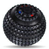 Yoga Ball Electric Massage Ball Handheld Silicone Ball Black (Black Ring)