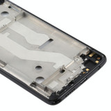 Front Housing LCD Frame Bezel Plate for Motorola Moto G Stylus XT2043 XT2043-4 (Black)