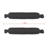 Car Door Limit Braided Rope Strap for Jeep Wrangler (Black)