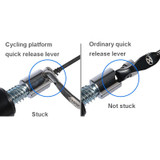 2 PCS Cycling Platform Quick Release Lever Mountain Bike Bicycle Cycling Training Platform Quick Release Accessories