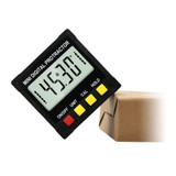 Electronic Digital Display Inclinometer Slope Level Protractor Four-Sided Magnetic Angle Ruler