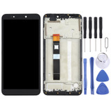 Original LCD Screen for Nokia C2 Digitizer Full Assembly With Frame (Black)