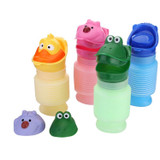 Portable Child Adult Car Outdoor Emergency Urinal(Green Frog)