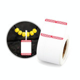 2 PCS Jewelry Tag Price Label Thermal Adhesive Label Paper for NIIMBOT B11 / B3S, Size: 02T 100 Sheets