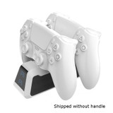 Controller Charger Game Controller Dual Charger For PS5(White)