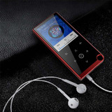 E05 2.4 inch Touch-Button MP4 / MP3 Lossless Music Player, Support E-Book / Alarm Clock / Timer Shutdown, Memory Capacity: 4GB without Bluetooth(Blue)