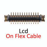 LCD Display FPC Connector On Flex Cable for iPhone XR