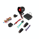 2 Set One-Way Car Anti-Theft Alarm 12V Safety Modification Supplies
