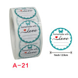 10 PCS Wedding Party Stickers Label, Size: 2.5 cm/1 inch(A-21)