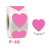 10 PCS Love Sticker Label Gift Decoration Sealing Sticker, Size: 2.5cm / 1 inch(F-02)