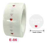 3 PCS Thank You Sticker Sealing Label Gift Packaging Decoration Sticker, Size: 2.5cm / 1inch(E-06)