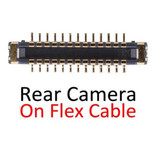Rear Back Camera FPC Connector On Flex Cable for iPhone X