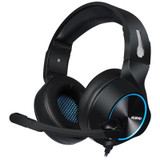 NUBWO N11 Gaming Subwoofer Headphone with Mic, Style:Single USB(Black and Blue)