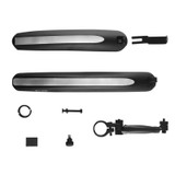 WEST BIKING YP0714018 Bicycle Folding Reflective Mudguard(Black)