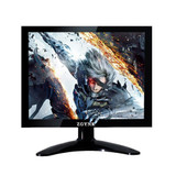 ZGYNK B1042 Portable High-Definition Metal Computer Monitor Display, Size:9.7 inch VGA AV HDMI BNC