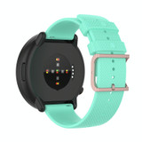 For POLAR Polar Dot Textured Silicone Watch Band, Size: Free Size(Teal)