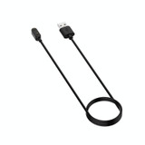 For Huawei Honor Watch ES / Huawei 4X Smart Watch Portable Magnetic Cradle Charger USB Charging Cable, Length:1m(Black)