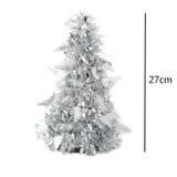 Mini Desktop Christmas Tree Hotel Shopping Mall Christmas Decoration, Size: With Small Tree(Green)