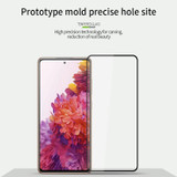 For Samsung Galaxy S20 FE MOFI 9H 2.5D Full Screen Tempered Glass Film(Black)