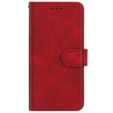 Leather Phone Case For HTC U20 5G(Red)