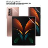 3 PCS / Set IMAK Hydrogel Film III Full Coverage Screen Protector for Samsung Galaxy Z Fold2 5G