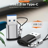 XQ-ZH006 USB 3.0 to Type-C / USB-C Adapter(Silver)