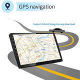 Universal Machine Android Smart Navigation Car Navigation DVD Reversing Video Integrated Machine, Size:9inch 2+32G, Specification:Standard+8 Lights Camera