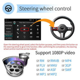 Universal Machine Android Smart Navigation Car Navigation DVD Reversing Video Integrated Machine, Size:9inch 1+16G, Specification:Standard+12 Lights Camera