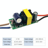 4-7W LED Driver Adapter Isolated Power Supply AC 85-265V to DC 12-26V