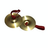 Copper Cymbal Early Childhood Education Teaching Aid Percussion Instrument, Size:6.5 cm