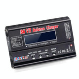 HTRC B6 V2 Balance Charger Intelligent Model Airplane Lithium Battery Charger, US Plug