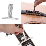 9 in 1 Guitar T-shaped ruler Neck Fingerboard Frets Radian, String Yard Radian Adjustable Measuring Caliper