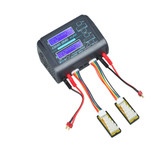 HTRC C240 Balanced Lithium Battery Charger Remote Control Airplane Toy Charger, Specification:EU Plug