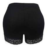 Beautiful Buttocks Fake Butt Lifting Panties Buttocks Lace Shaping Pants, Size: XL(Black)