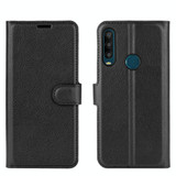 For Alcatel 1SE  2020 Litchi Texture Horizontal Flip Protective Case with Holder & Card Slots & Wallet(Black)