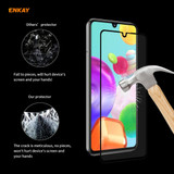 For Samsung Galaxy A41 ENKAY Hat-Prince Full Glue 0.26mm 9H 2.5D Tempered Glass Full Coverage Film