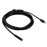 AN97 Waterproof Micro USB Endoscope Hard Tube Inspection Camera for Parts of OTG Function Android Mobile Phone, with 6 LEDs, Lens Diameter:8mm(Length: 5m)