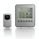 Wireless Indoor And Outdoor Temperature And Humidity Meter Alarm Clock