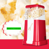 Home Childrens Popcorn Machine Mini Corn Popcorn Machine, Plug Type:220V EU Plug