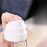 5 PCS 100ml Alcohol Sprayer Disinfection Bottle Press-type Portable Travel Emulsion Cosmetics Sub-bottle Spray Bottle(White)