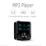 M9 AI Intelligent High-definition Noise Reduction Voice Control Recorder Ebook Bluetooth MP3 Player, Capacity:8GB(Black)