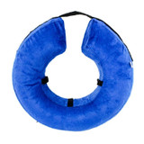 Dog Collar PVC Inflatable Pet Anti-snatch Collar, Size:M(Blue)