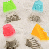 Children Soft Beach Toys Set Playing with Water Toys, Style:14 PCS(Color Random Delivery)