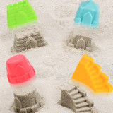 Children Soft Beach Toys Set Playing with Water Toys, Style:7 PCS(Color Random Delivery)