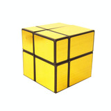 Mirror Second-order Entry-level Shaped Cube Speed Challenge Gift Intelligent Early Education Toy(Gold)